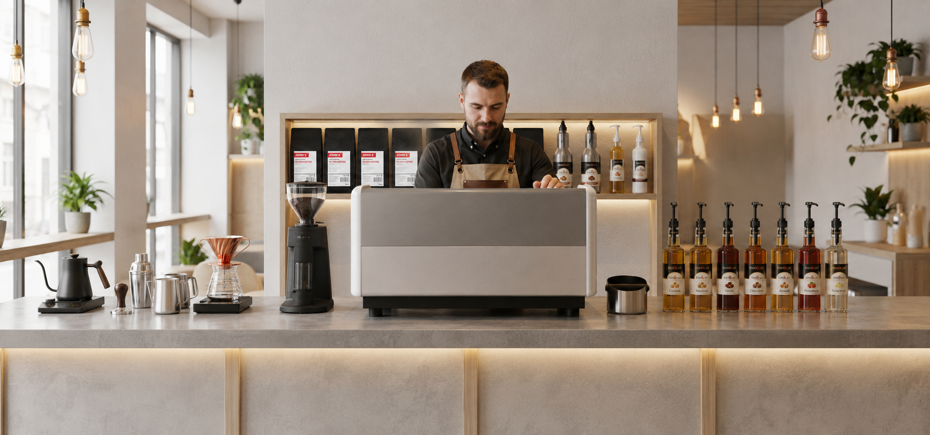 Konsinye Kahve Makinesi Barista Ekipmanları