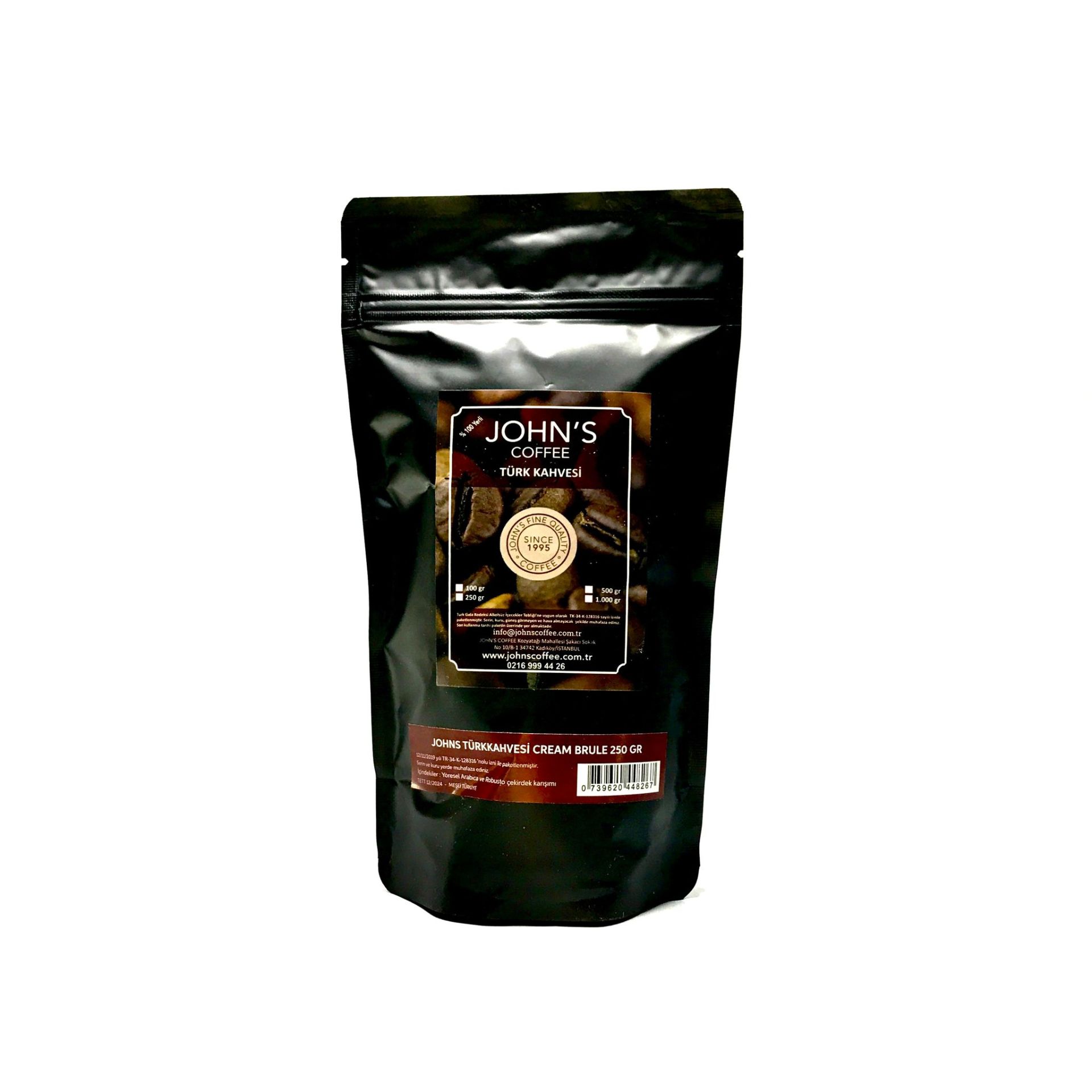 CREAM BRULE TÜRK KAHVESİ 250 GR