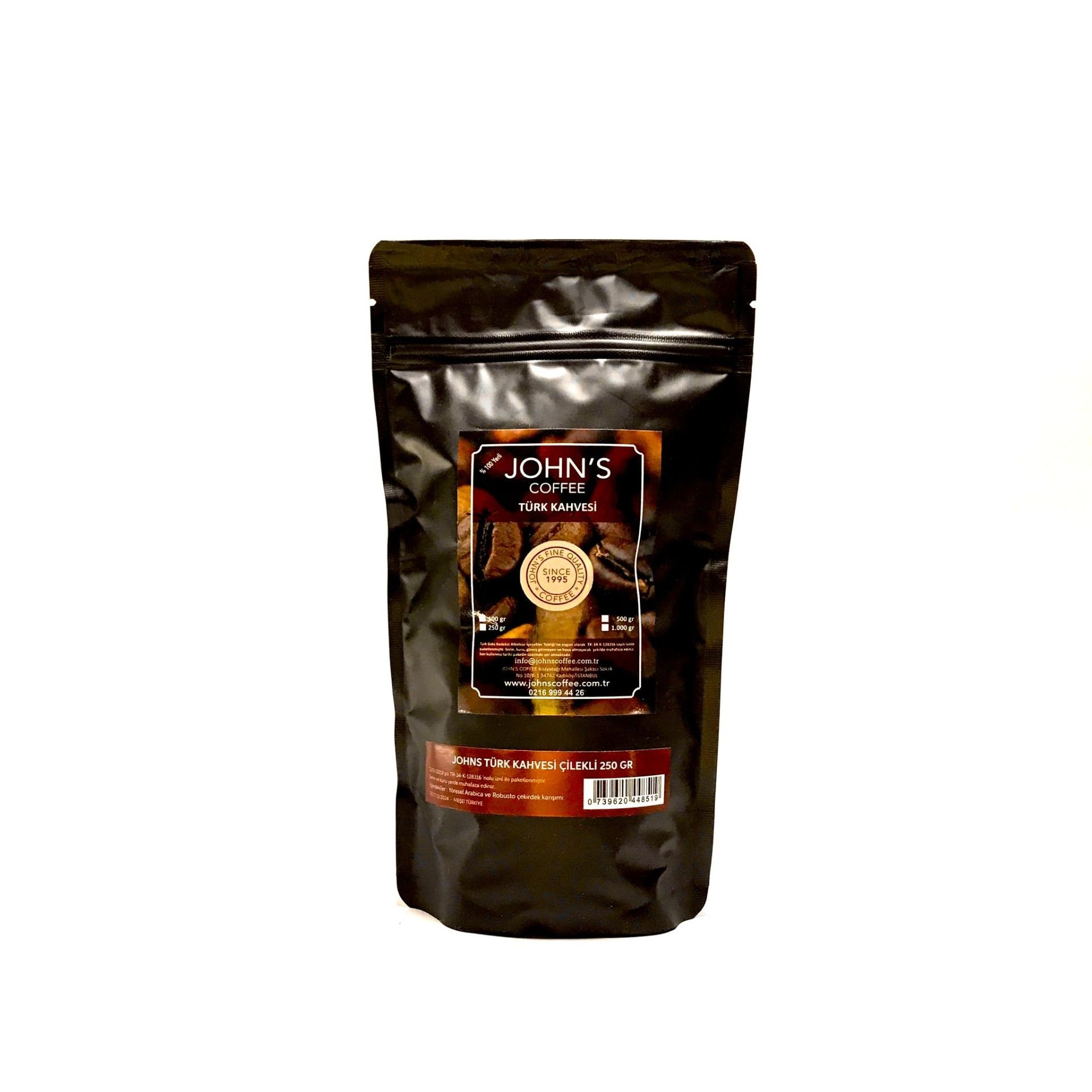 JOHN'S  ÇİLEKLİ TÜRK KAHVESİ 250 GR