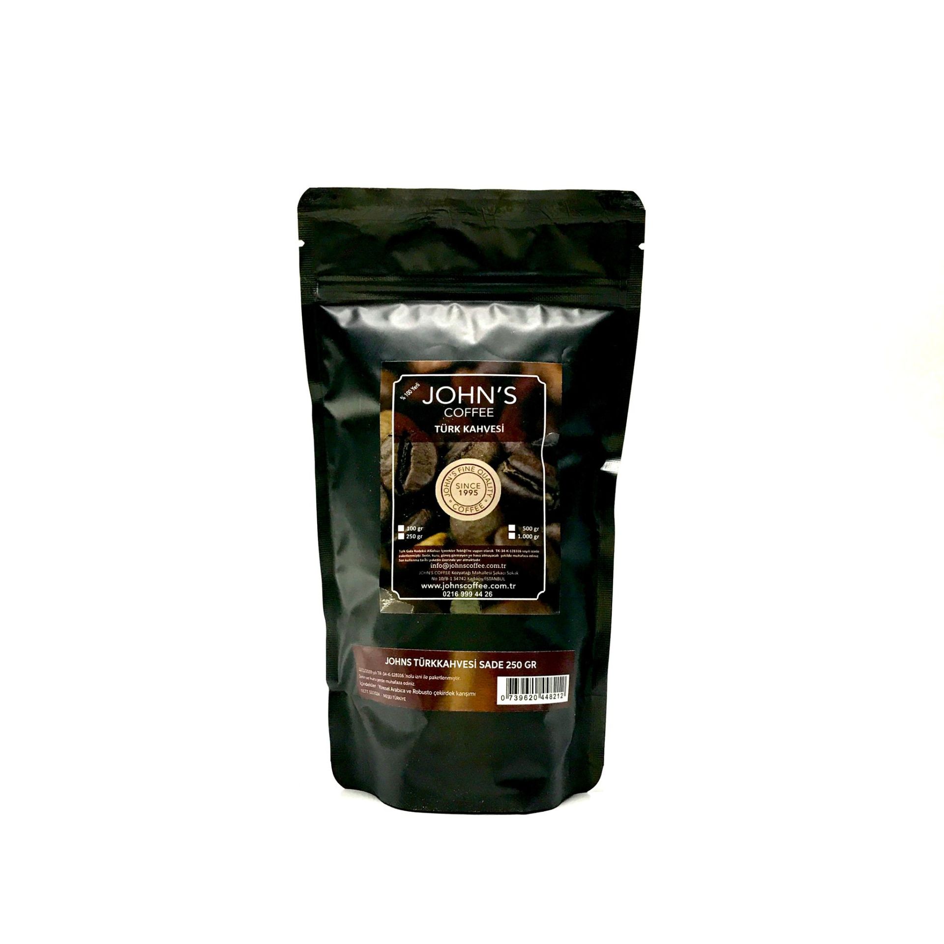 JOHN'S  GELENEKSEL TÜRK KAHVESİ 250 GR