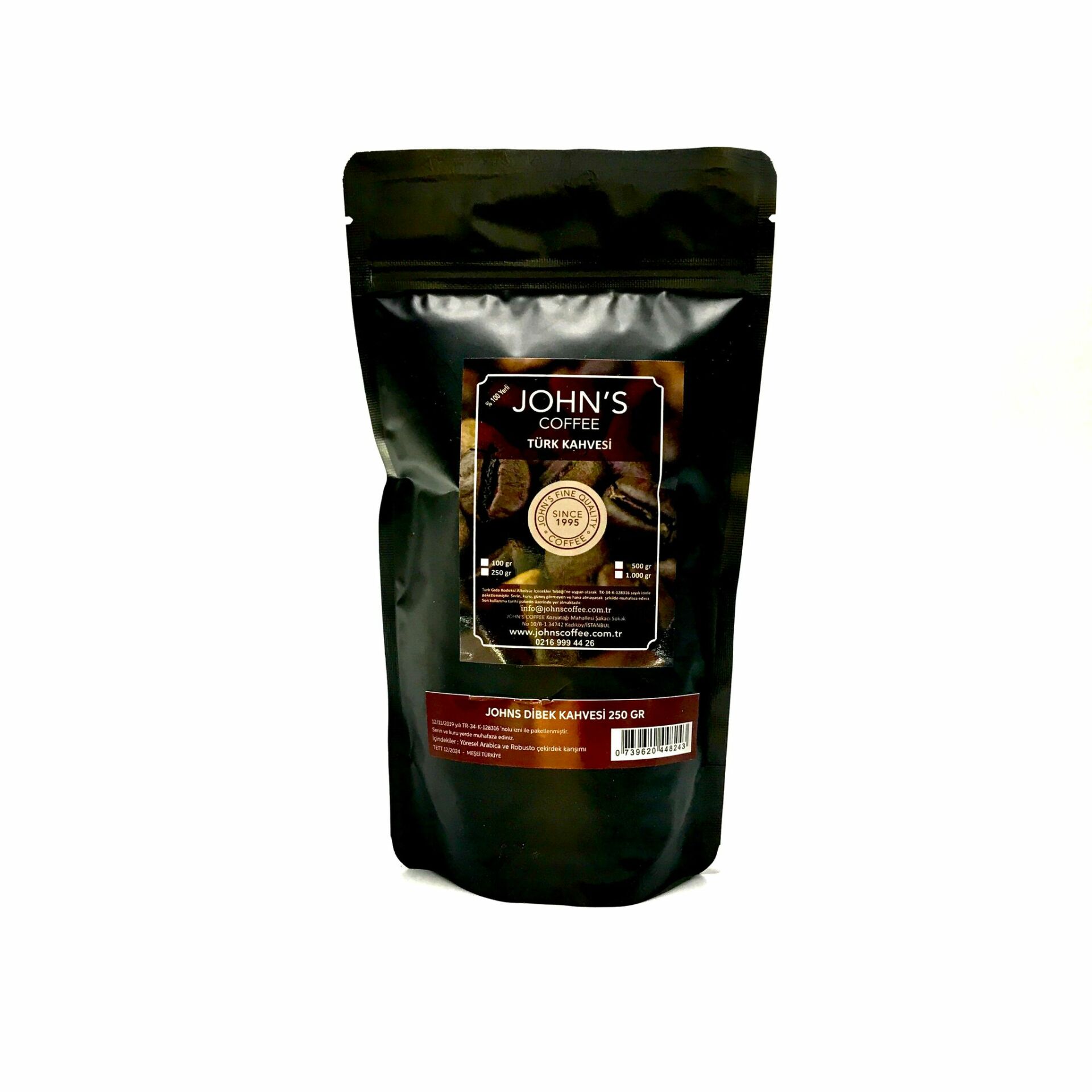 JOHN'S DİBEK TÜRK KAHVESİ 250 GR