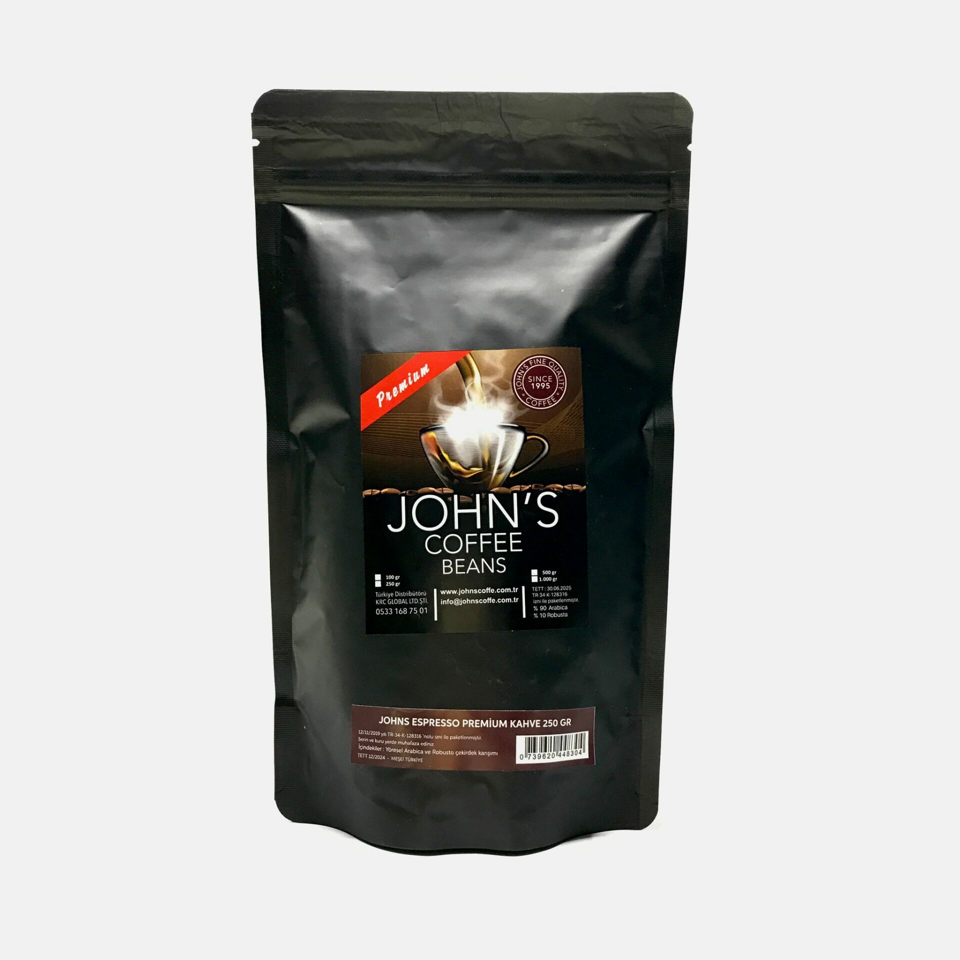 JOHN'S  ESPRESSO PREMIUM KAHVE 250 GR