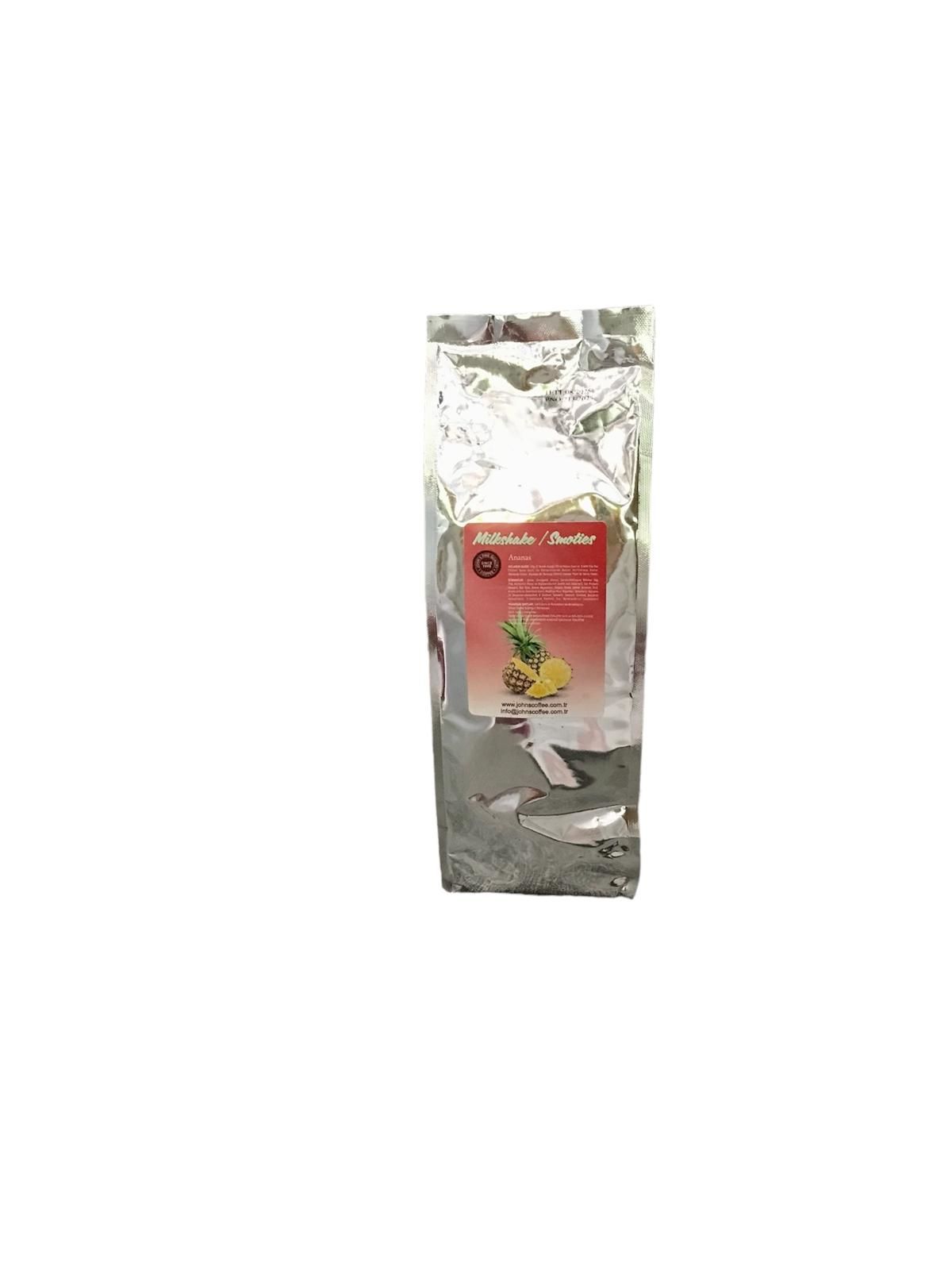 JOHN'S ANANAS MEYVE TANELİ MILKSHAKE TOZU 1 KG
