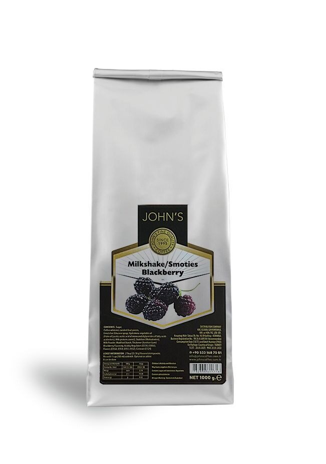 JOHN'S BÖĞÜRTLEN MEYVE TANELİ MILKSHAKE TOZU