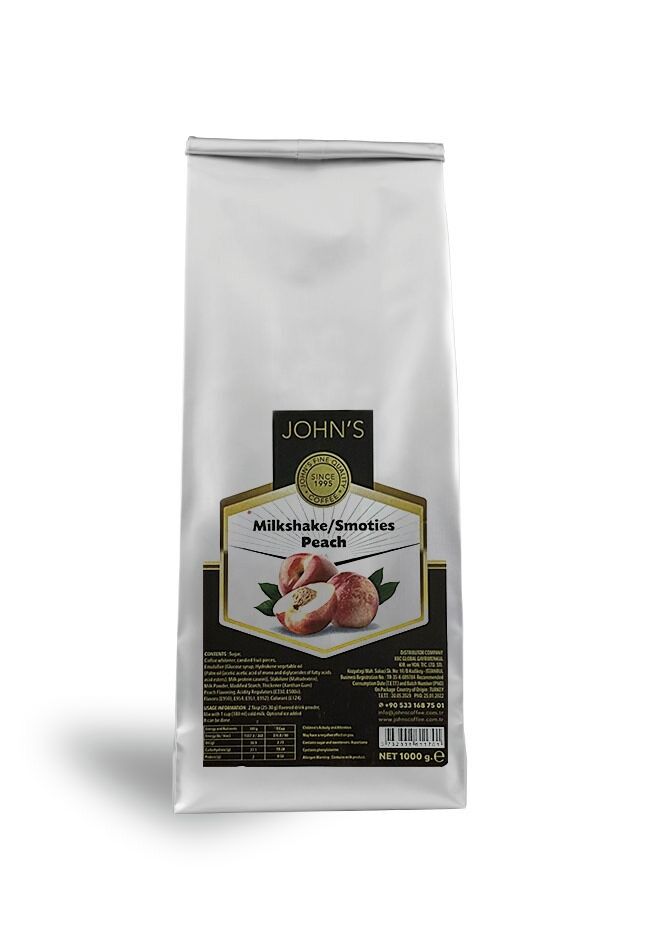 JOHN'S ŞEFTALİ MEYVE TANELİ MILKSHAKE TOZU