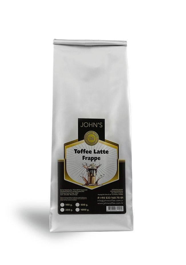 JOHN'S TOFFEE LATTE FRAPPE