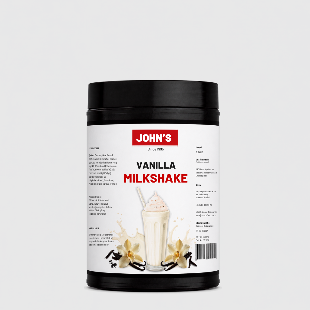 Vanilyalı Milkshake Tozu 1000 g
