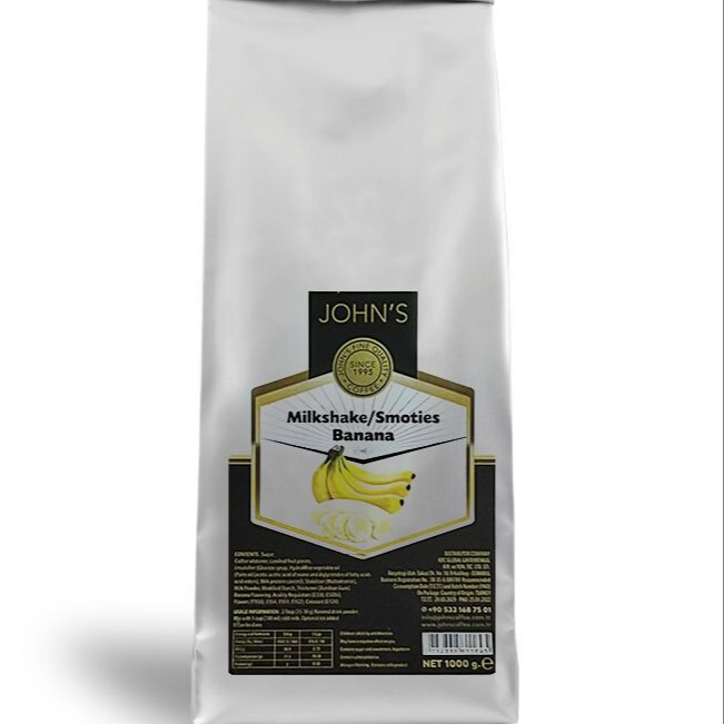 Muz Milkshake Tozu 1000g