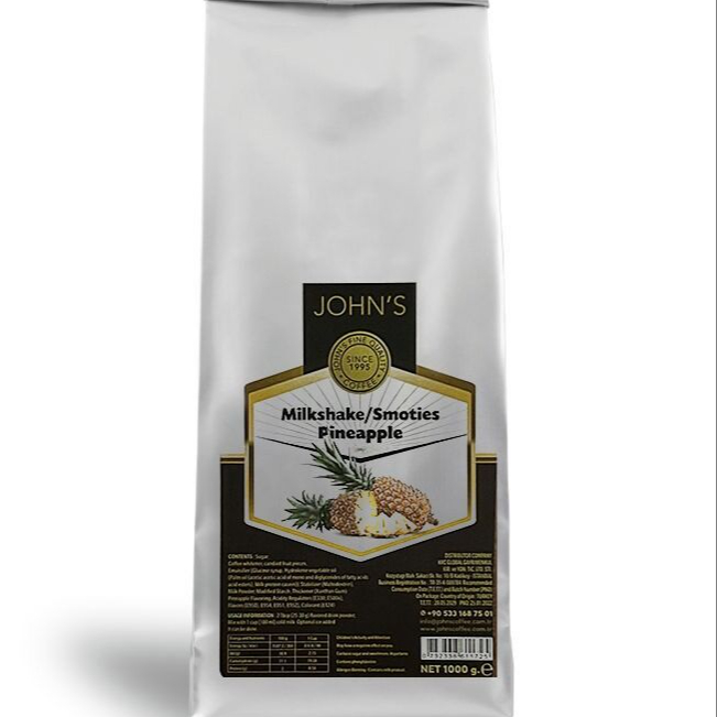 Ananas Meyve Taneli Milkshake Tozu 250g