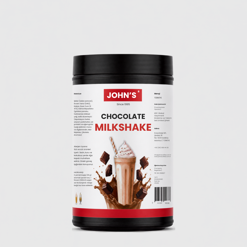 Çikolata Parçacıklı Milkshake Tozu 1000g