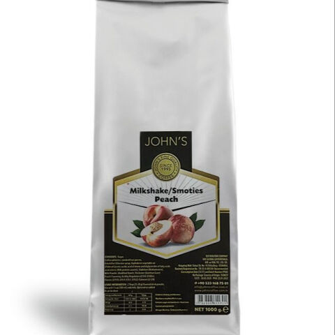 Şeftali Meyve Taneli Milkshake Tozu 1000g