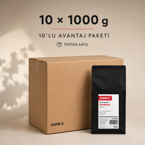 Grand Premium Blend No.5 Espresso Kahve 1000g × 10 Adet